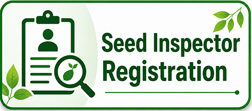 seed inspector registration